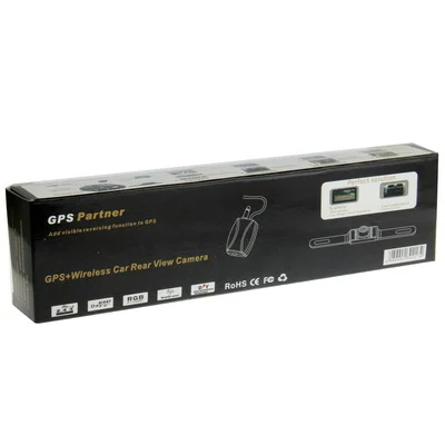 S-CAPS-0249_6.webp 7 LED IR Infrared Waterproof Night Vision License Plate Frame Astern Backsight With Scaleplate, Support Installed in GPS Navigator , Wide Viewing Angle: 140 degree (YX001)(Black) - Image 7