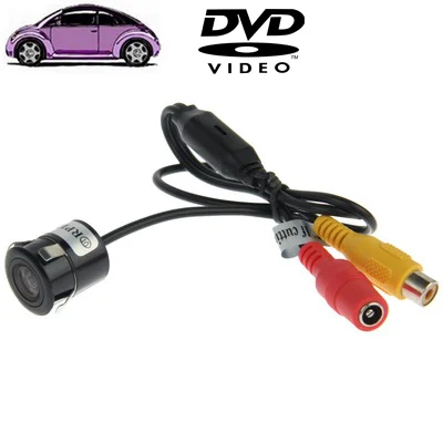 S-CAPS-0251_1.webp Waterproof Wired Punch DVD Rear View Camera With Scaleplate , Support Installed in Car DVD Navigator or Car Monitor , Wide Viewing Angle: 170 degree (WD004)(Black) - Image 2
