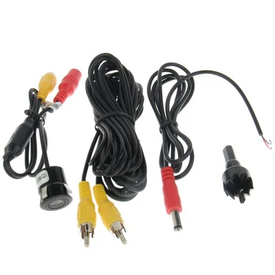 S-CAPS-0251_5.webp Waterproof Wired Punch DVD Rear View Camera With Scaleplate , Support Installed in Car DVD Navigator or Car Monitor , Wide Viewing Angle: 170 degree (WD004)(Black) - Image 6