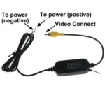 Waterproof Wireless Transmitting Receiving Punch DVD Rear View Camera , With Scaleplate , Support Installed in Car DVD Navigator or Car Monitor , Wide Viewing Angle: 170 degree (WX004)(Black) - Image 6