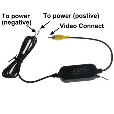 S-CAPS-0252_5.webp Waterproof Wireless Transmitting Receiving Punch DVD Rear View Camera , With Scaleplate , Support Installed in Car DVD Navigator or Car Monitor , Wide Viewing Angle: 170 degree (WX004)(Black) - Image 6