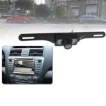 6 LED IR Infrared Waterproof Night Vision Wireless License Plate Frame Astern Backsight Rear View Camera , Support Installed in Car DVD Navigator or Car Monitor , Wide Viewing Angle: 140 degree (WD001)(Black)