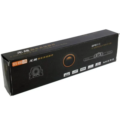 S-CAPS-0257_5.webp 6 LED IR Infrared Waterproof Night Vision Wireless License Plate Frame Astern Backsight Rear View Camera , Support Installed in Car DVD Navigator or Car Monitor , Wide Viewing Angle: 140 degree (WD001)(Black) - Image 6