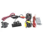 2 in 1 Mini 160 Degrees View Angle Car Rear View Reverse Backup Car Camera with Parking(Black) - Image 5