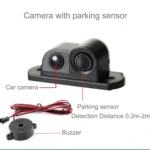 2 in 1 Mini 160 Degrees View Angle Car Rear View Reverse Backup Car Camera with Parking(Black) - Image 9