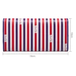 Just Star 3-fold Dreamlike Pattern Printing Long Wallet(Purple) - Image 4