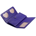 Just Star 3-fold Dreamlike Pattern Printing Long Wallet(Purple) - Image 5