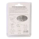 3 Digits Portable Mini Combination Lock / Tool Knife(Silver) - Image 6