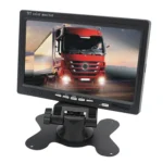 7.0 inch Car Monitor / Surveillance Cameras Monitor with Adjustable Angle Holder & Remote Controller, Dual Video Input - Image 2