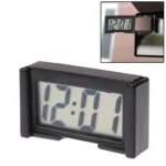 LCD Digital Electronic Car Clock Car Interior Accessory Date Calendar Time Display(Black) - Image 2