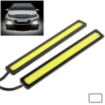 2 x 6W DIY White LED Daytime Running Light / DRL Lamp, Length: 17cm
