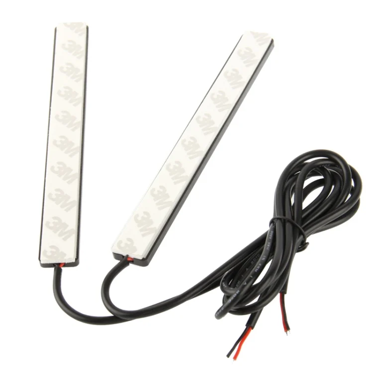 S-CMS-0024B_3.webp 2 x 6W DIY White LED Daytime Running Light / DRL Lamp, Length: 17cm - Image 4