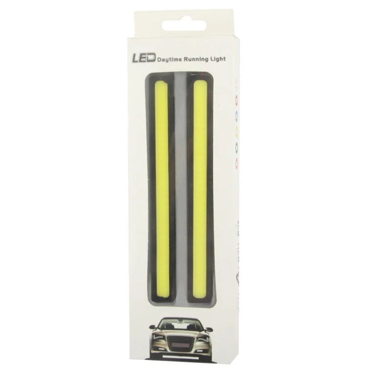 S-CMS-0024B_4.webp 2 x 6W DIY White LED Daytime Running Light / DRL Lamp, Length: 17cm - Image 5