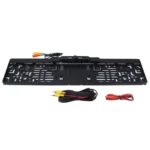 European Car License Plate Frame Rear View Camera, Size: 52.8cm x 12.6cm(Black) - Image 5