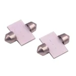 2 PCS 31mm 1.5W 80LM White Light 1 COB LED License Plate Reading Lights Car Light Bulb - Image 3