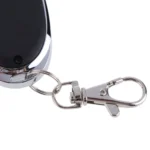 433MHz 12V Metal 4 Keys Duplicator Remote Control (Black + Silver) - Image 5