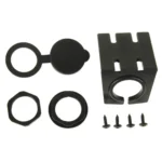 USB 2.0 & Mini HDMI (Type-C) Male to USB 2.0 & HDMI (Type-A) Female Adapter Cable with Car Flush Mount, Length: 2m - Image 8