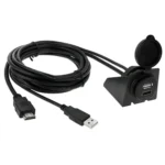 USB 2.0 & HDMI (Type-A) Male to Female Extension Cable, Length: 2m - Image 2