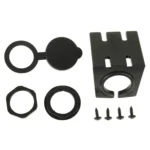 USB 2.0 & 3 RCA Male to USB 2.0 & 3.5mm Female Adapter Cable with Car Flush Mount, Length: 2m - Image 8