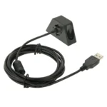 USB 2.0 Male to Female Extension Cable with Car Flush Mount, Length: 2m - Image 3