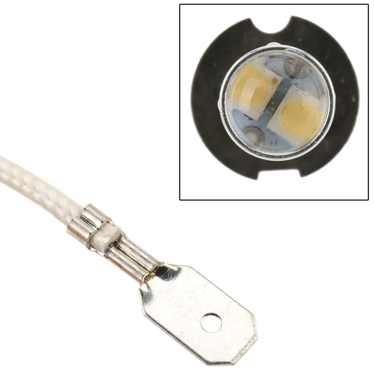 S-CMS-0191_5.webp H3 50W 600LM 5500K  White Light 10 SMD-2828-LEDs Car Foglight , Constant Current , DC12-24V(White Light) - Image 6