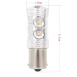 1156/BA15S 50W 750LM 6500K White Light 10-3535-LEDs Car Backup light , Constant Current , DC12-24V - Image 5