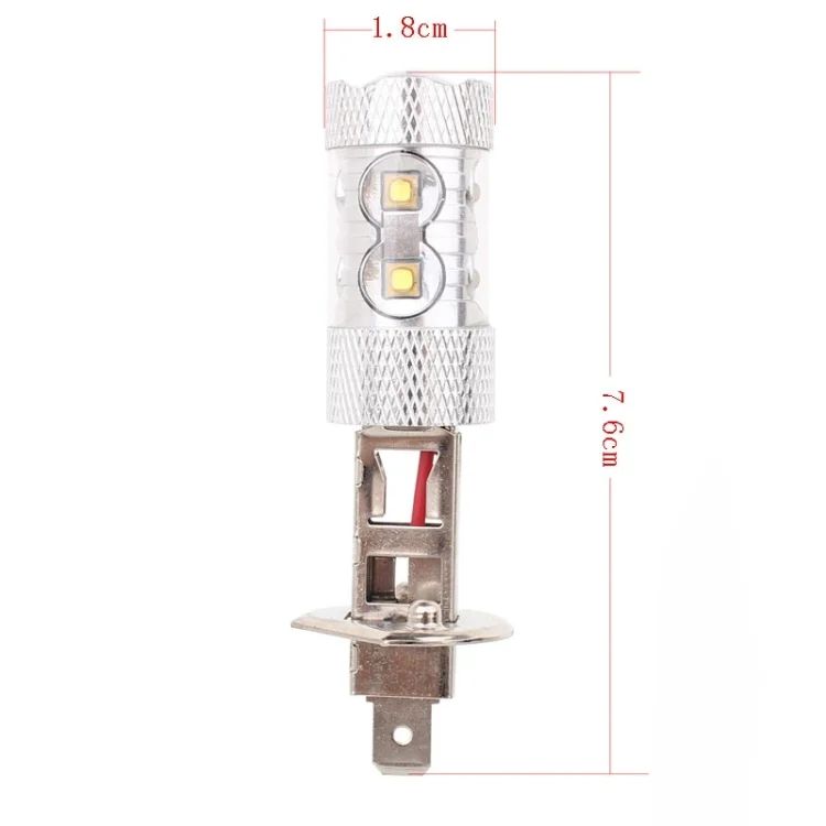 S-CMS-0195_4.webp H1 50W 750LM 6500K White Light 10-3535-LEDs Car Foglight , Constant Current , DC12-24V - Image 5