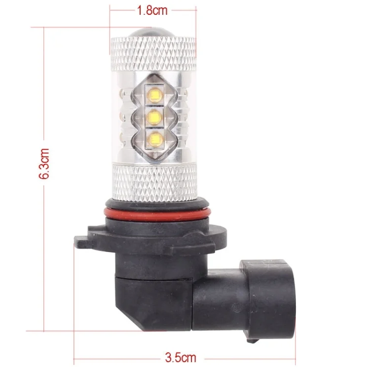 S-CMS-0200_5.webp 9006 80W 800LM 6500K White Light 16-3535-LEDs Car Foglight , Constant Current , DC12-24V(White Light) - Image 6