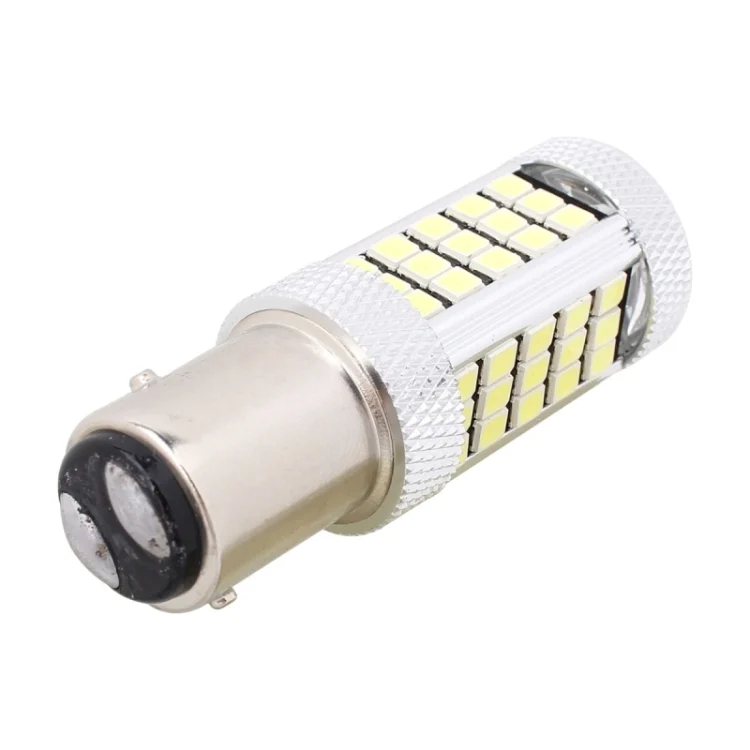 S-CMS-0209_2.webp 2 PCS 1157/BAY15D 12.6W 630LM 6500K White Light 2835 SMD 66 LED Car Brake / Steering Light, DC12V - Image 3