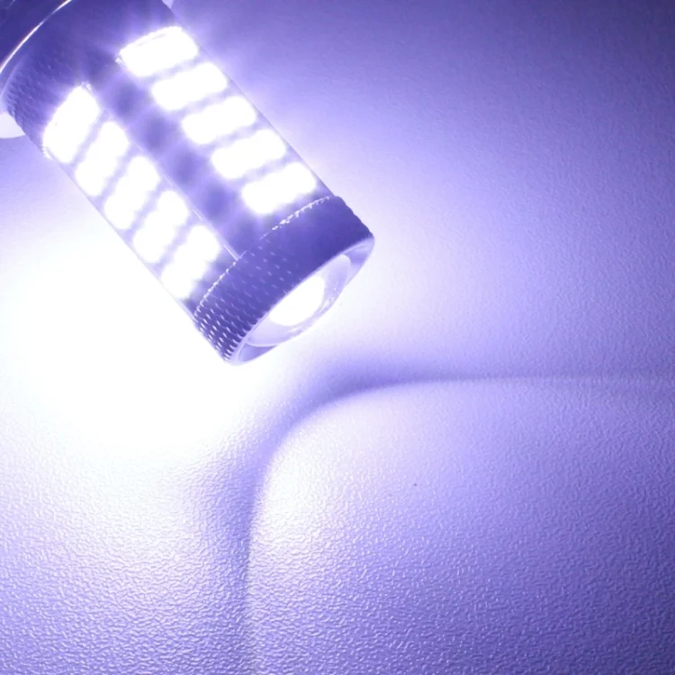 S-CMS-0209_5.webp 2 PCS 1157/BAY15D 12.6W 630LM 6500K White Light 2835 SMD 66 LED Car Brake / Steering Light, DC12V - Image 6