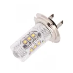 H7 80W 800LM 6500K White Light 16-3535-LEDs Car Foglight , Constant Current , DC12-24V(White Light) - Image 2