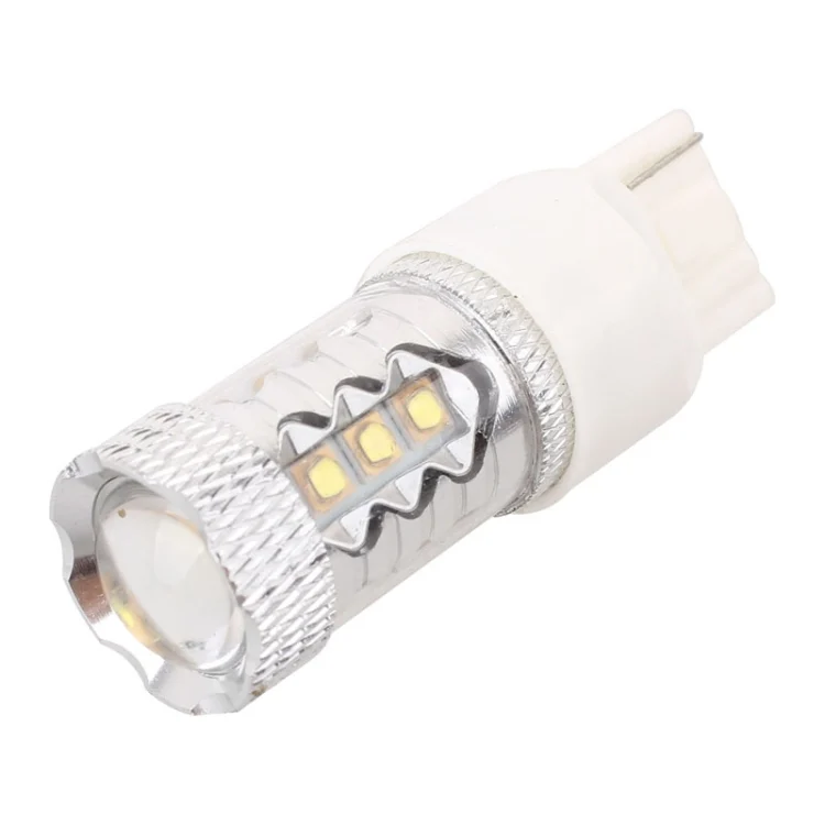 S-CMS-0214_1.webp T20/7440 Single Wire 80W 800LM 6500K White Light 16-3535-LEDs Car Foglight, Constant Current , DC12-24V - Image 2