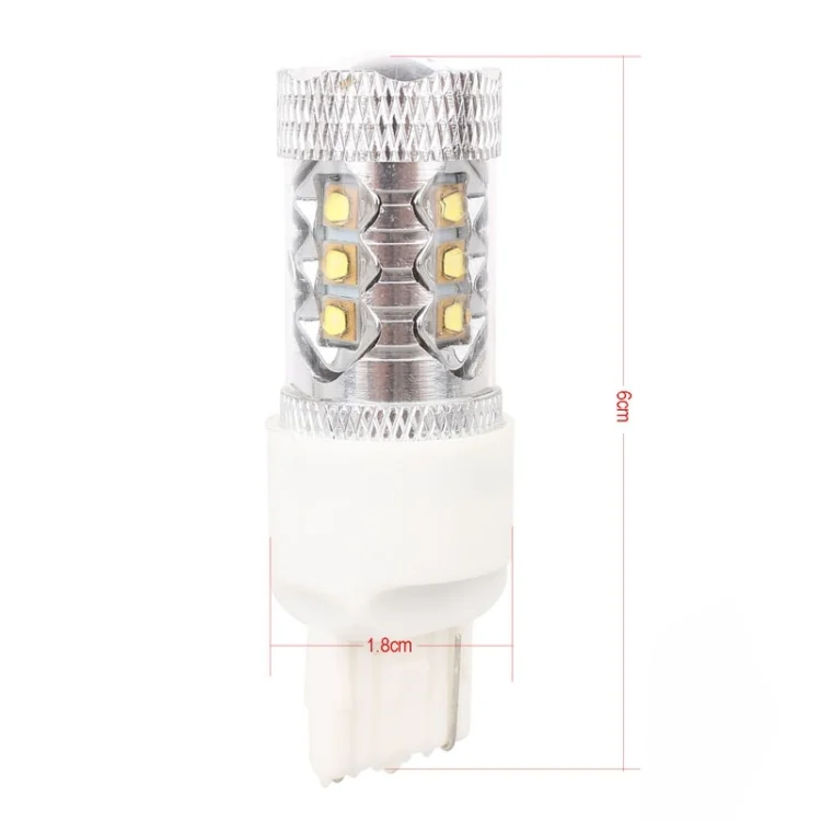 S-CMS-0214_5.webp T20/7440 Single Wire 80W 800LM 6500K White Light 16-3535-LEDs Car Foglight, Constant Current , DC12-24V - Image 6
