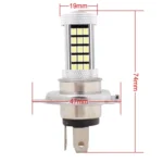 2 PCS H4 12.6W 630LM 6500K White Light 2835 SMD 66 LED Car Fog Light, DC12V - Image 4