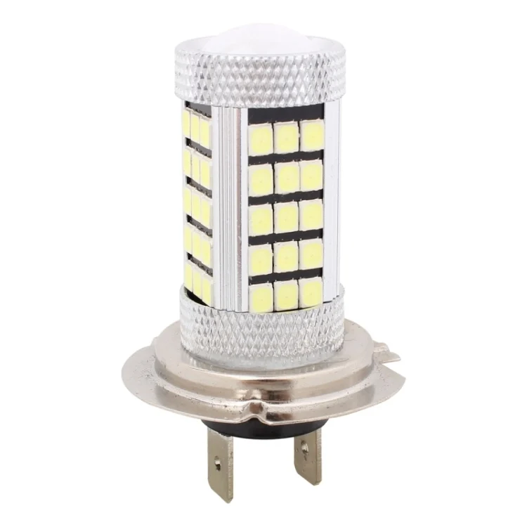 S-CMS-0224_1.webp 2 PCS H7 12.6W 630LM 6500K White Light 2835 SMD 66 LED Car Fog Light,  DC12V - Image 2