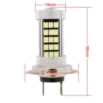 2 PCS H7 12.6W 630LM 6500K White Light 2835 SMD 66 LED Car Fog Light,  DC12V - Image 4