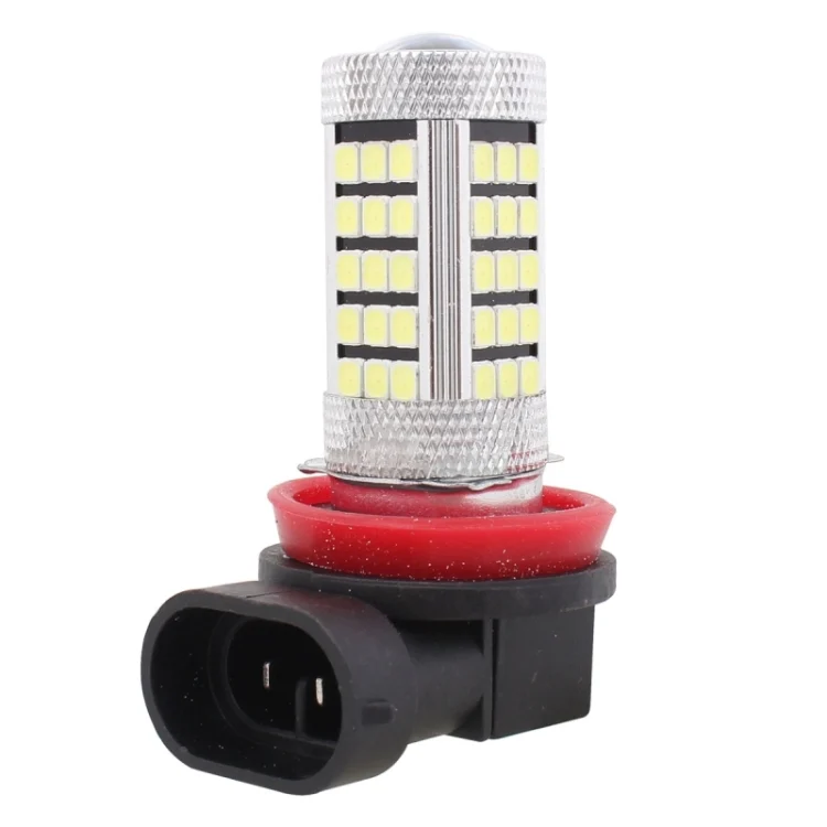 S-CMS-0226_1.webp 2 PCS H11 12.6W 630LM 6500K White Light 2835 SMD 66 LED Car Fog Light,  DC12V - Image 2