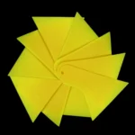 KANEED 10 PCS Car Window Wrapping Film Scraper Thickening Car Sticker Tool, Size: 11cm x 9.5cm(Yellow) - Image 2