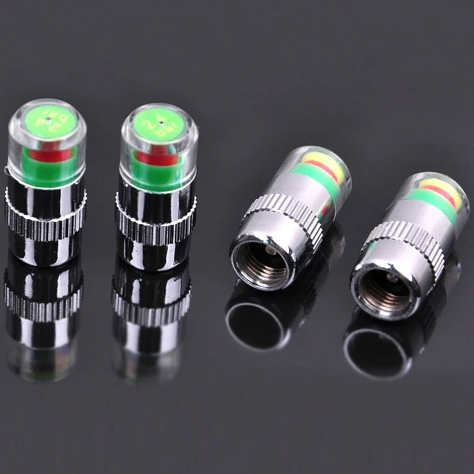 S-CMS-0270_1.webp 4 PCS 2.4 Bar Tire Pressure Detection Screw Cap - Image 2