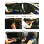 2 PCS Car Styling UV Protection Electrostatic Stickers - Image 8