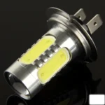 H7 21W White LED Fog Light for Vehicles, DC 12-24V