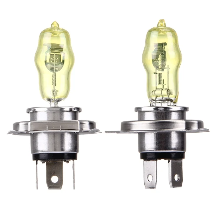 S-CMS-0362_1.webp H4 Xenon Pure Yellow Bulbs, 12V 100/90W - Image 2