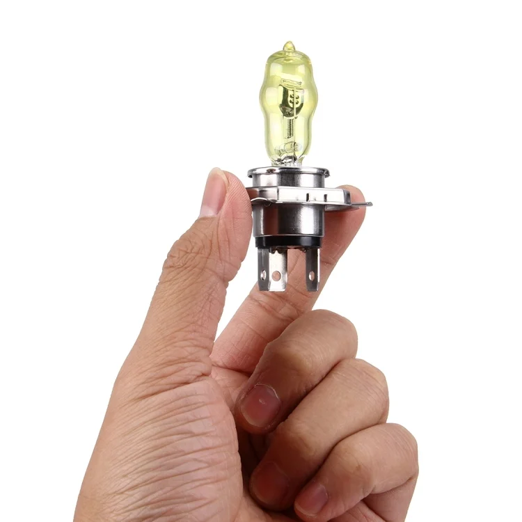 S-CMS-0362_4.webp H4 Xenon Pure Yellow Bulbs, 12V 100/90W - Image 5
