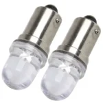 BA9S 1W 10mm LED Car Signal Light Bulb (Pair) - Image 2