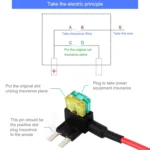 Add-A-Circuit TAP Adapter ATM APM Blade Auto Fuse Holder (Small Size) - Image 6