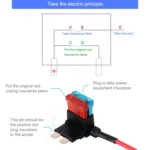 Add-A-Circuit TAP Adapter ATM APM Blade Auto Fuse Holder (Medium Size) - Image 6