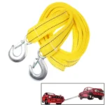 5 Tons Vehicle Towing Cable Rope, Length: 4m(Yellow) - Image 2