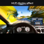 Q7 5.5 inch Car GPS HUD Vehicle-mounted Head Up Display Security System, Support Speed & Real Time & Altitude & Over Speed Alarm & Satellite Number, etc. - Image 18