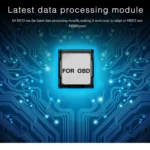 X6 3.5 inch Car OBDII / EUOBD HUD Vehicle-mounted Head Up Display Security System, Support Speed & Water Temperature & Speed Alarm & Fuel Consumption & Battery Voltage, etc. - Image 24