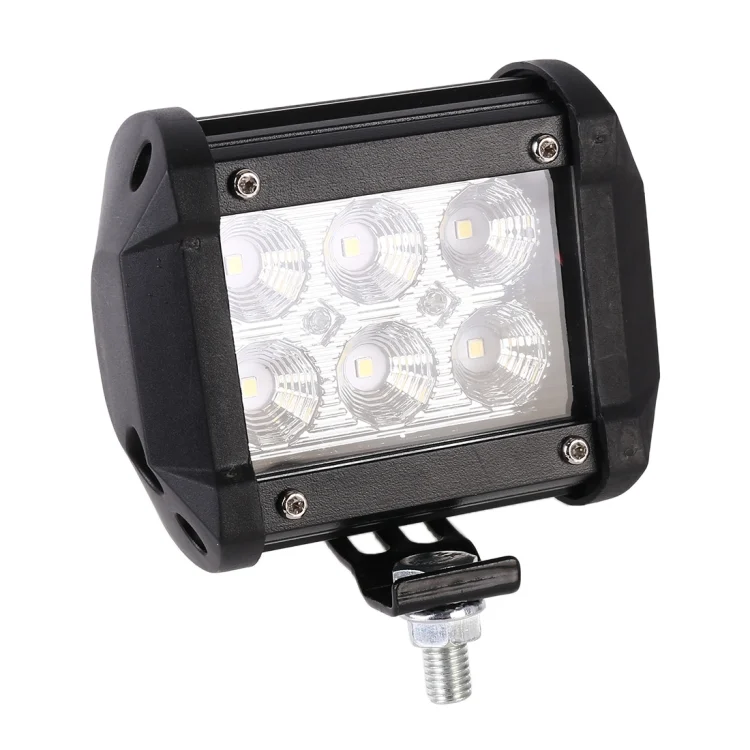 S-CMS-0510B.webp 18W  6 LED White Light Floodlight Engineering Lamp / Waterproof IP67 SUVs Light, DC 10-30V - Image 1
